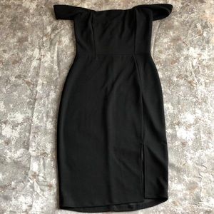 NWT Charlotte Russe Off the Shoulder Midi Dress